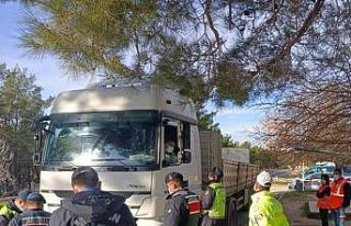 Mersin’de drone destekli trafik denetimi
