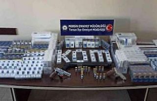 Mersin’de kaçakçılık operasyonu: 11 gözaltı