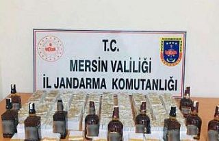 Mersin’de sahte içki ve kaçak sigara operasyonu