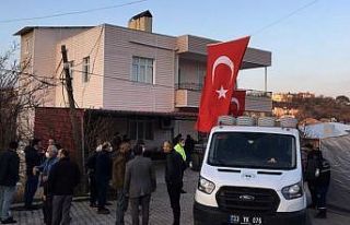 Mersin’e şehit ateşi düştü, geriye bu görüntüleri...