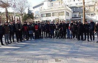 Meslektaşları cinayet gibi kazada ölen motosikletli...