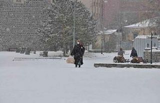 Meteoroloji uyarmıştı, Kars’ta kar yağışı...