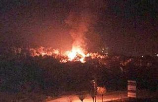 Milas’taki yangında bir kişi yaralandı