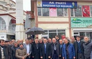 Milletvekili Arvas’tan Bahçesaray’a ziyaret