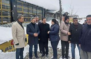 Milletvekili Aydın, Besni esnafına geçmiş olsun...