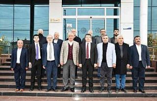 Milletvekili Tutdere, Başkan Uslu ve işadamlarıyla...