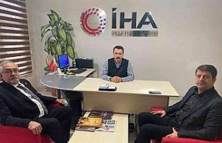 Milletvekili Tutdere’den İHA’ya ziyaret