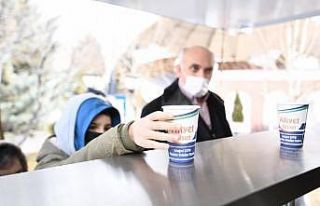 Mobil mutfak aracı Pursaklar 1. Kitap Günleri Festivalinde