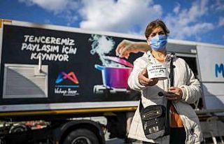 Mobil mutfak tırı Anamur’da