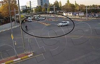 Motosiklet sürücüsü ve yayanın ölümden döndüğü...