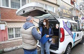 Mudanya Belediyesi’nden sofralara zeytinyağı desteği