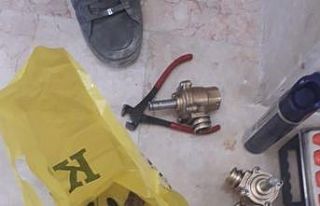 Musluk hırsızı tutuklandı