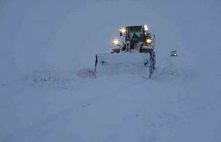 Muş’ta 41 köy yolu ulaşıma kapandı