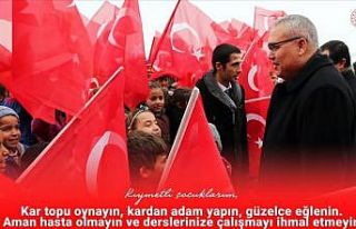 Muş’ta eğitime kar engeli