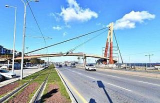 Mustafa Kemal Sahil Bulvarında trafik akışı değişiyor