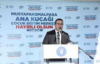 Mustafakemalpaşalı minikler de ‘Ana Kucağı’nda