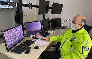 Nallıhan’da KGYS ile trafik denetimi yapıldı