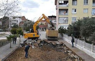 Nazilli Belediyesi Turan Mahallesi’nde yol yenileme...