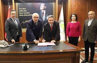 ‘Nazilli Uzun Yaşam Köyü’ yer tahsisi anlaşması...