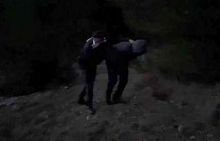 Nekropolü talan eden kaçak define avcılarına suçüstü...