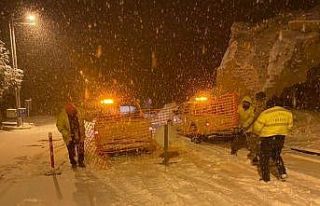 Nevşehir’de zincirsiz araçların geçişine izin...