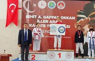 Nilüferli karatecilerden 7 madalya