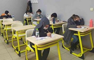 Öğrenciler Açılı olmak için ter döktü