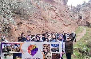 Öğrenciler, Kapadokya Bölges’ni tanıyor
