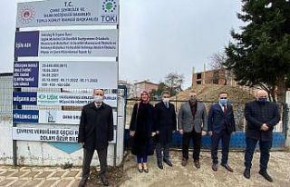 Okul yapım çalışmaları sürüyor