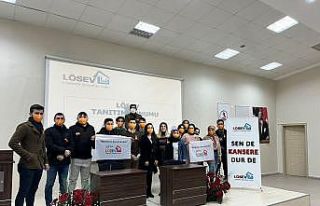 OMÜ’lü öğrencilerden lösemili çocuklara destek