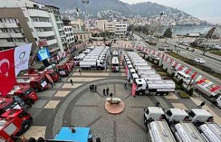 Ordu Büyükşehir araç filosunu güçlendirdi