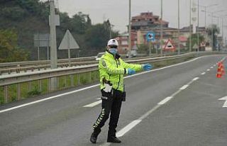 Ordu’da bir haftada yaklaşık 11 bin araç denetlendi