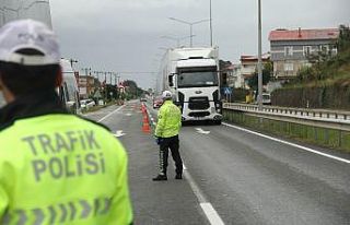 Ordu’da hız sınırını aşanlar radardan kaçamıyor