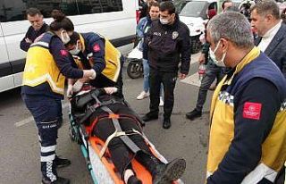 Ordu’da kamyonetin çarptığı öğrenci yaralandı