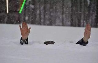 Ordu’da kar kalınlığı insan boyuna ulaştı