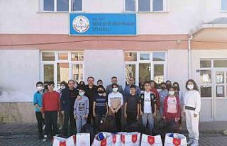Ordu’da öğrencilere spor malzemesi desteği
