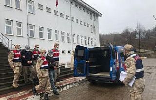 Ordu’da telefon kablo hırsızlığı yapan 2 kişi...
