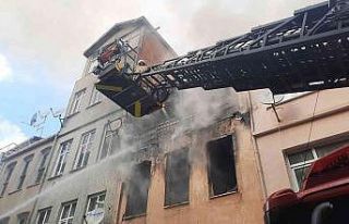Ortaköy’de feci yangın: 1 ölü
