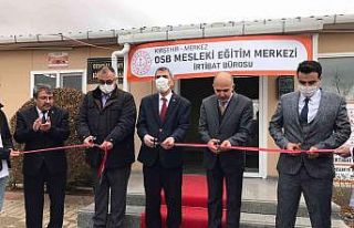 OSB Mesleki Eğitim Merkezi İrtibat Bürosu Açıldı