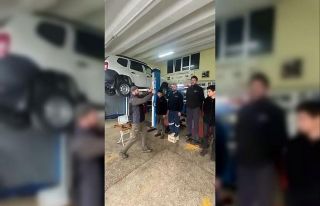 Oto tamircisi yılın elemanını böyle seçti