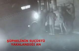 Otobüs duraklarında yankesicilik yapan şahıs suçüstü...