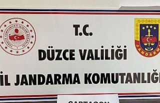 Otoyolda durdurulan araçtan satışı yasak hap çıktı