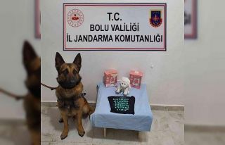 Oyuncağın içine sakladığı uyuşturucu haplarla...