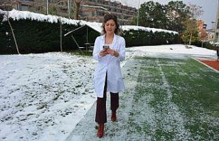 (Özel) Buz ve karda yürüme teknikleri