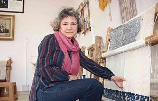 (ÖZEL) Fotoğrafına bakılıp ilmek ilmek işliyorlar