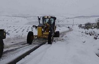 Özel İdare ekipleri, Kilis’e yakın Gaziantep’in...