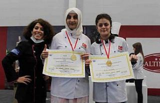 Özel öğrenciler gastronomide de hünerlerini gösterdi