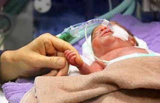 Parmak bebeğe kalp ameliyatı