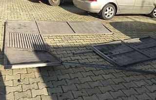 Patlayan kalorifer kazanının verdiği hasar gün...