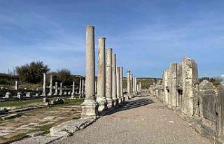 Perge Antik Kenti’nin ziyaretçi sayısı 2021 yılında...